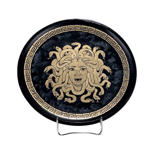 Assiette serpent tête de - assiette,