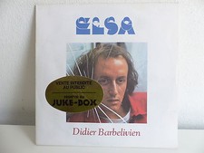 DIDIER BARBELIVIEN Elsa 2C008 73476 Etiquette juke box