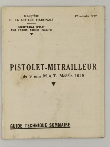Armee francaise matt 49 - , pm
