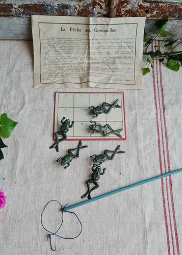 Ancien jeu boite peche aux - boite,