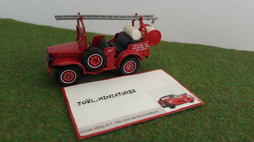 Camion dodge 4x4 pompiers - camion,