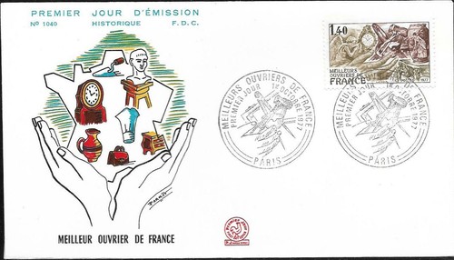 1952 enveloppe 1er jour - ,