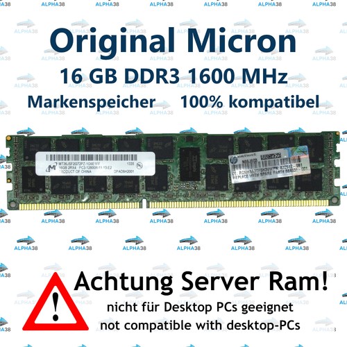 Rdimm ecc ddr3 1600 - 16,
