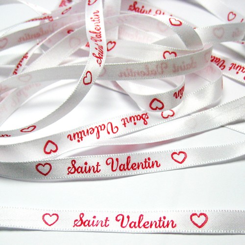 Ruban saint valentin texte - ruban,