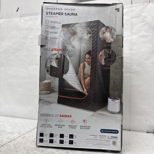 Sharper image portable steamer - sharper,