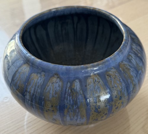 Ancien vase grès vernissé - vase,