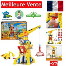 Ruben & Compagnie - Brico Park - Grue de Chantier Interactive - Véhicule Figu...