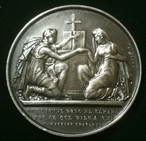 Médaille mariage st - médaille,