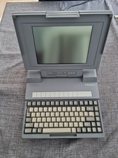 Vintage Toshiba T3100e Sous MSDos 6.2 Fonctionne Parfaitement.