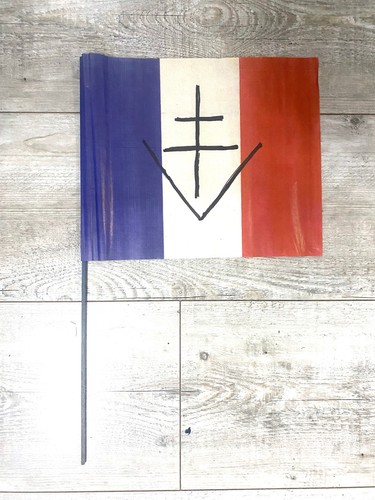 Ancien drapeau français ffi - drapeau,