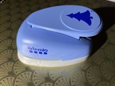 Maxi Perforatrice Bleue Motif