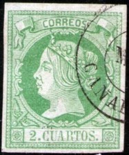 Espagne 51 1860 - 1861 Isabel II