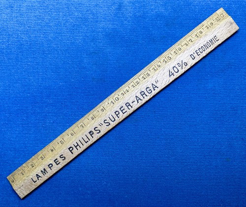 Ancienne règle bois - en,
