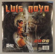 Calendrier anglais Luis Royo
