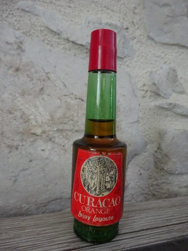 Bouteille mignonnette curacao - bouteille,