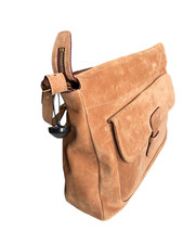 Sac Paloma croute velours beige AVRILGAU