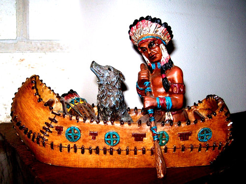 Figurine résine indien - rÉsine, "indien