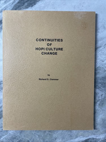 Continuities hopi culture - continuities,