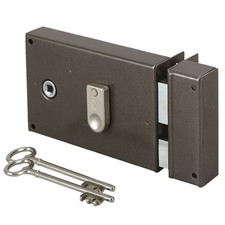 Serrure en applique monopoint