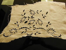 Broderie ancienne grosse main