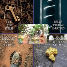 Baguettes divinatoires professionnelles en laiton pour radiesthésie améliorée