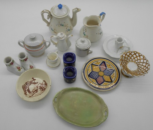 Lot miniatures assiette - 15,