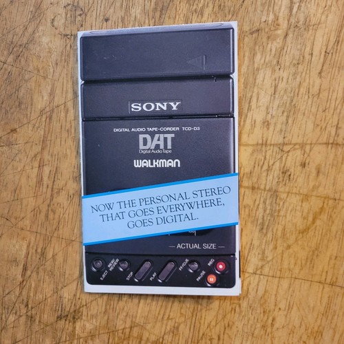Sony digital audio tape - audio,