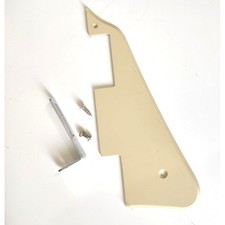Plaque Pickguard Generique Crème 1Ply pour guitare Epiphone pour LP Humbucker +