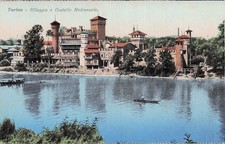 ITALIE TURIN BORGO E ROCCA MEDIEVALE