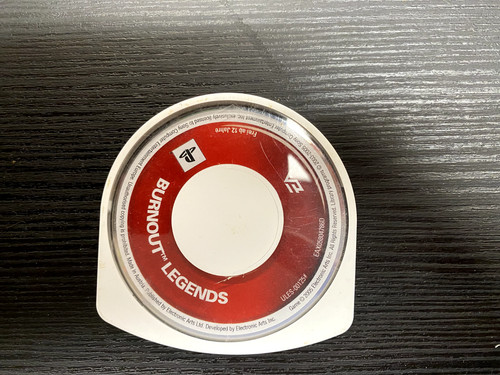 Burnout legends psp loose - psp, pal