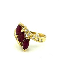 MAGNIFIQUE BAGUE OR 18 CARATS