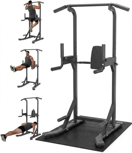 Power tower dip station - power, pull
