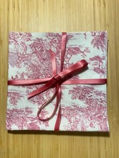 8 French napkins/serviettes de