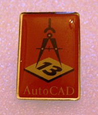pin's AUTODESK AUTOCAD 13 CAD