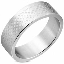 8mm | Bague de bande plate à