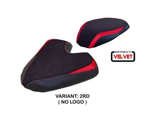 Housse selle ankara velvet rou - selle,