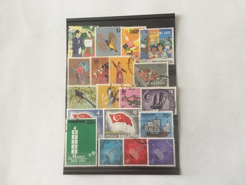 Singapour 19 timbres - singapour,