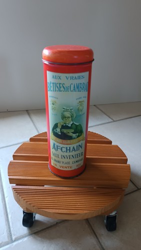 Boîte métal vintage bêtises - vintage,