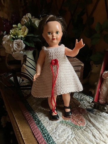 Robe tricote poupee mode - ,