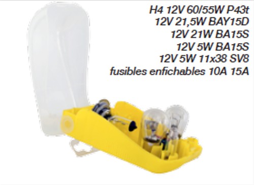 Coffret secours ampoule - coffret,