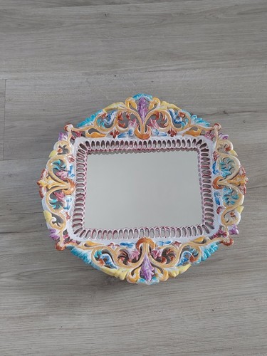 Miroir faience céramique - miroir,