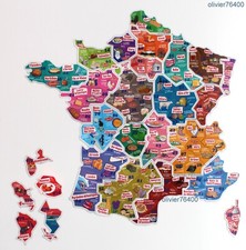 Magnet le Gaulois carte de France 2014 - vente à l'unité