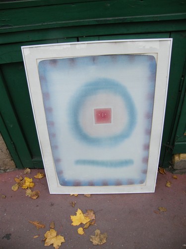 Folon affiche encadrée - folon,