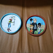 lot de 2 anciens couvercles