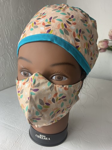 Reversible matching scrub cap - reversible,