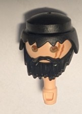Playmobil Tête Homme Balafre  Viking barbare  romain fr4  NEUF