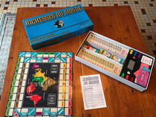 JEU DE PLATEAU - RICHESSES DU MONDE  (3)- NATHAN - COMPLET
