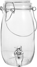 Distributeur De Boissons En Verre Avec Robinet 1 Litre