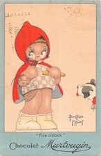 CPA PUBLICITE / CHOCOLAT MARTERIGIN / ILLUSTRATEUR BEATRICE MALLET