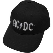 AC / Dc - Logo Argenté - Chapeau - Tout Neuf - Musique ACDCCAP07B